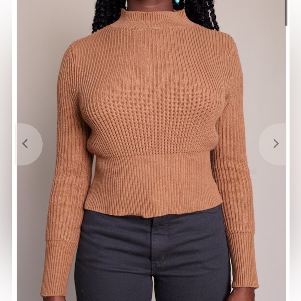 Apiece Apart Mockneck Sweater
